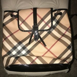 Super cute Atuthentic Burberry Backpack/bag .